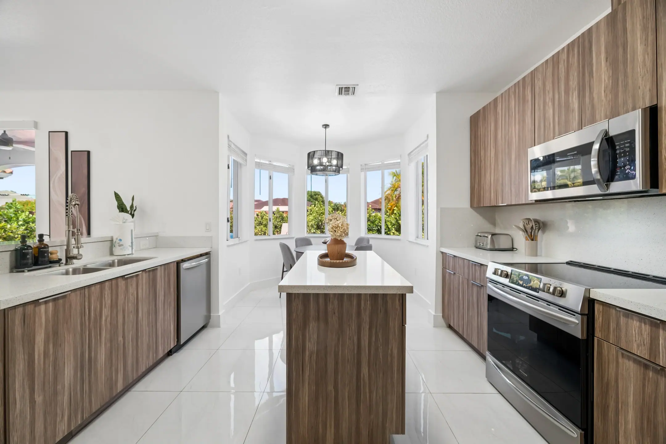 Kitchen at the Hammocks Residence