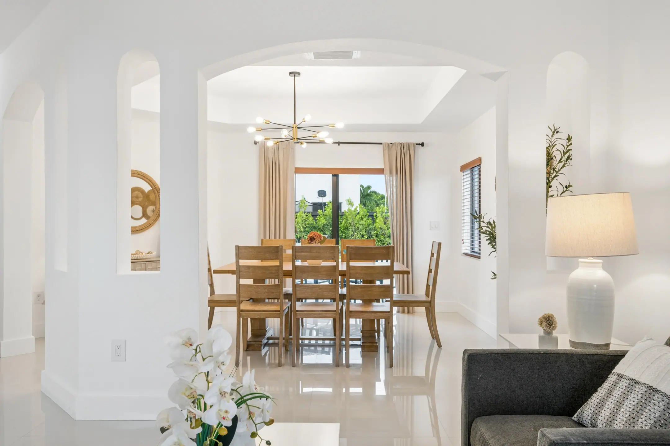 Dining area at the Homestead Pool Home