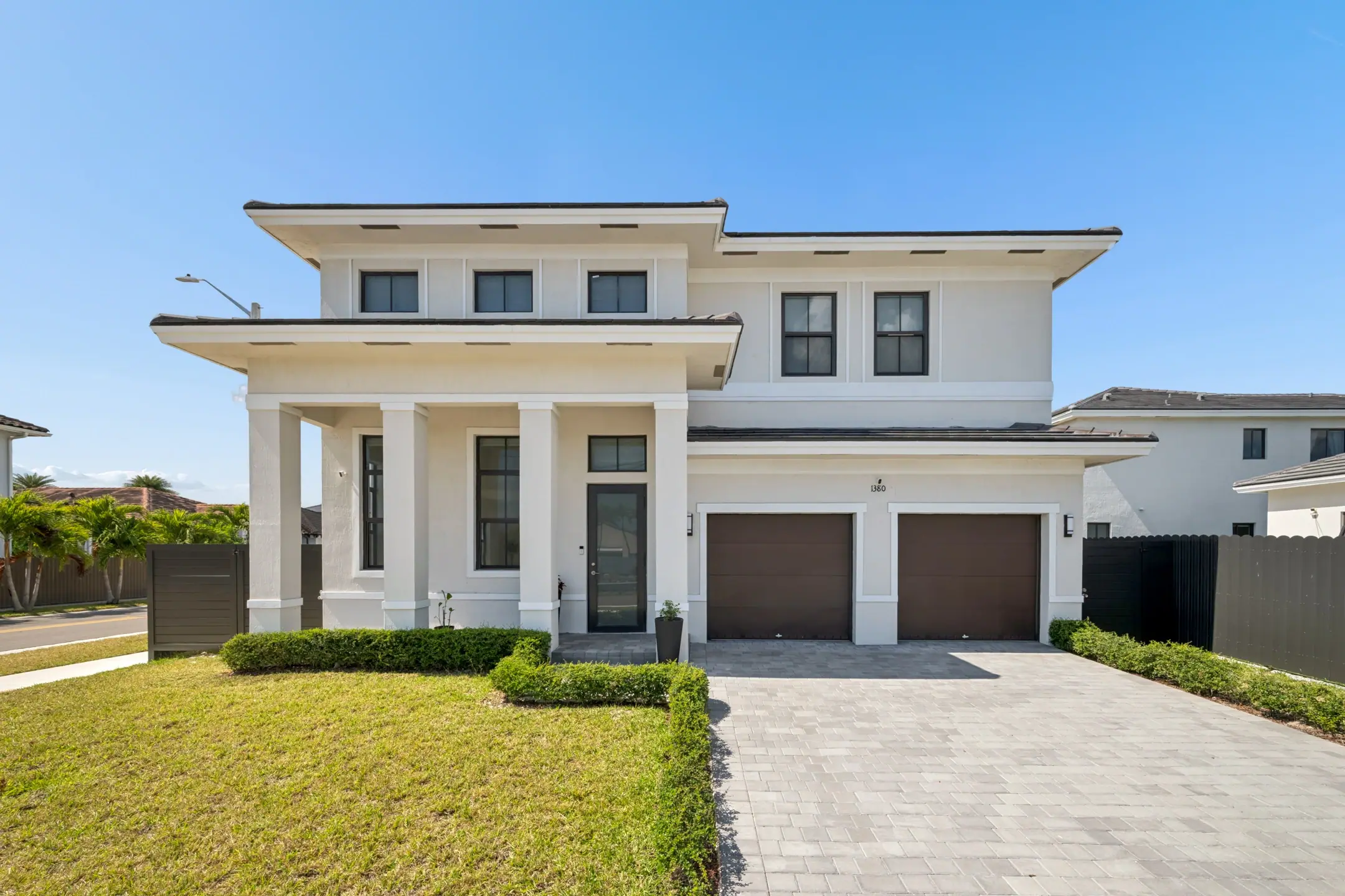 Exterior of the Kendall Courtyard Home