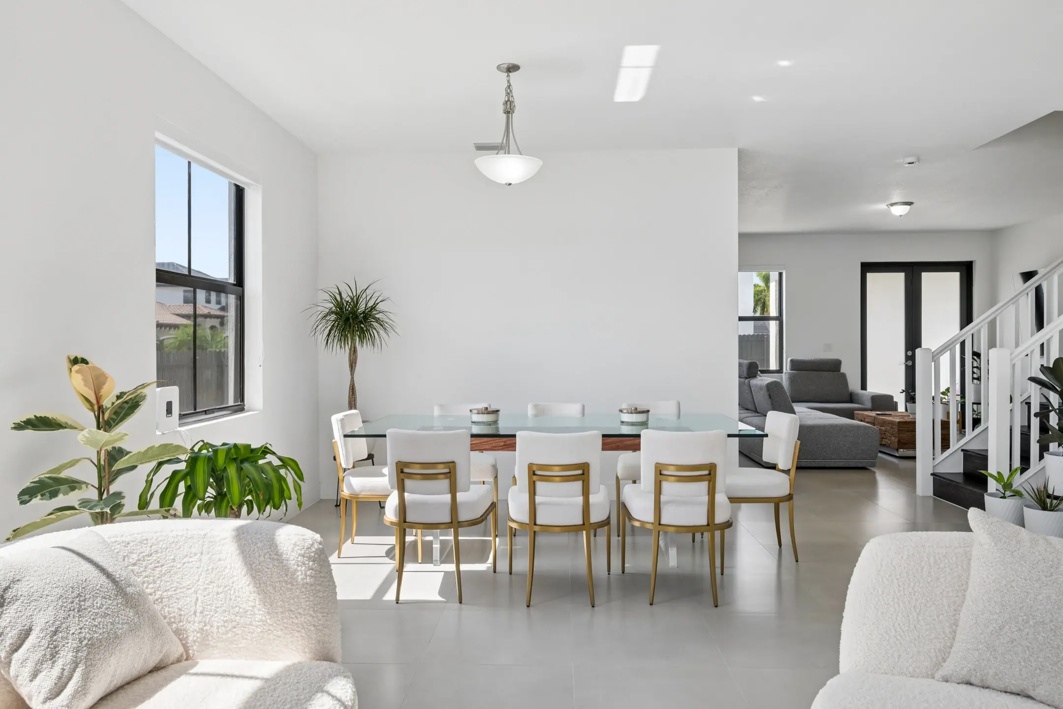 Dining area at the Kendall Courtyard Home
