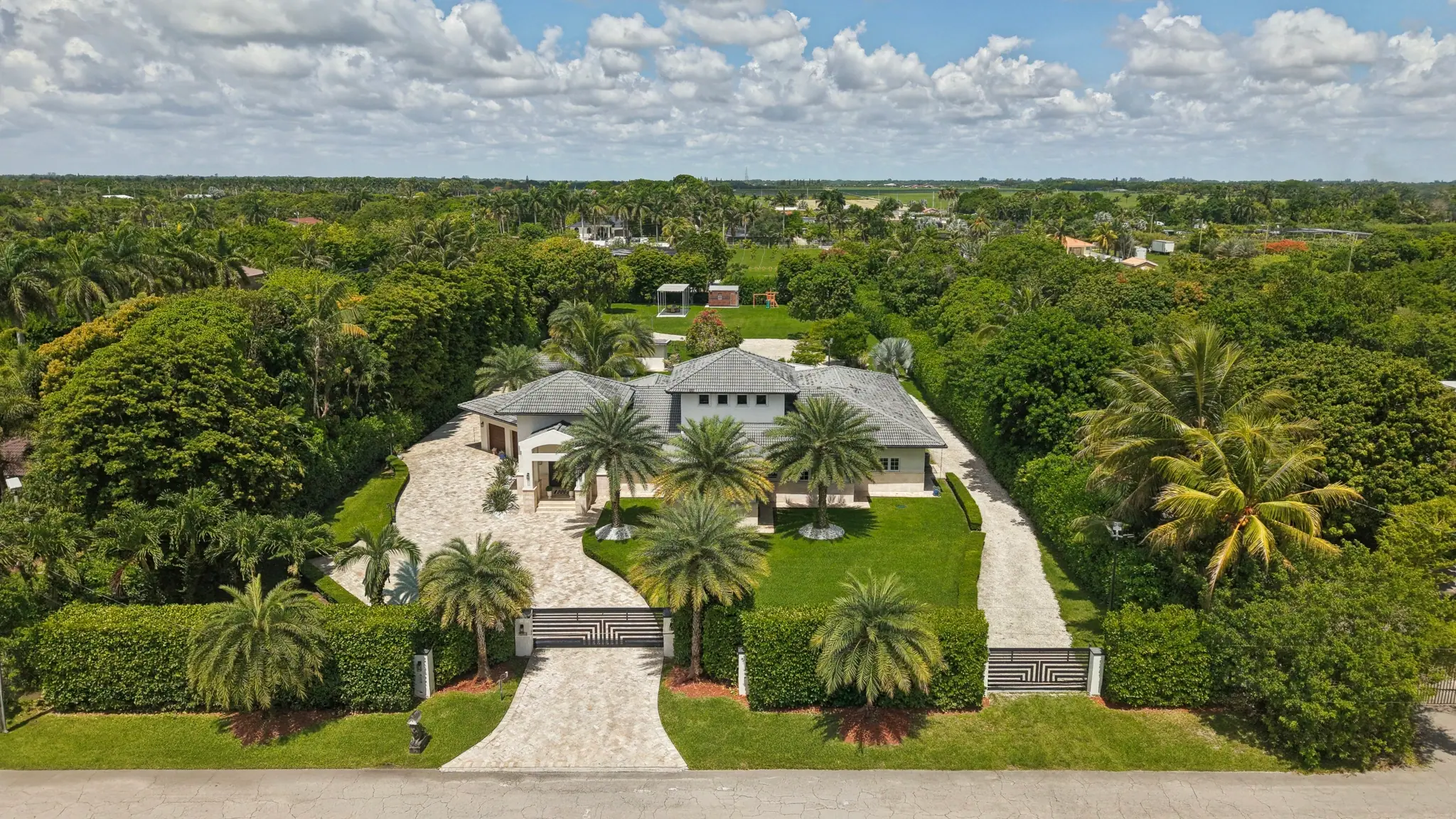 Exterior of the Private Acre Estate