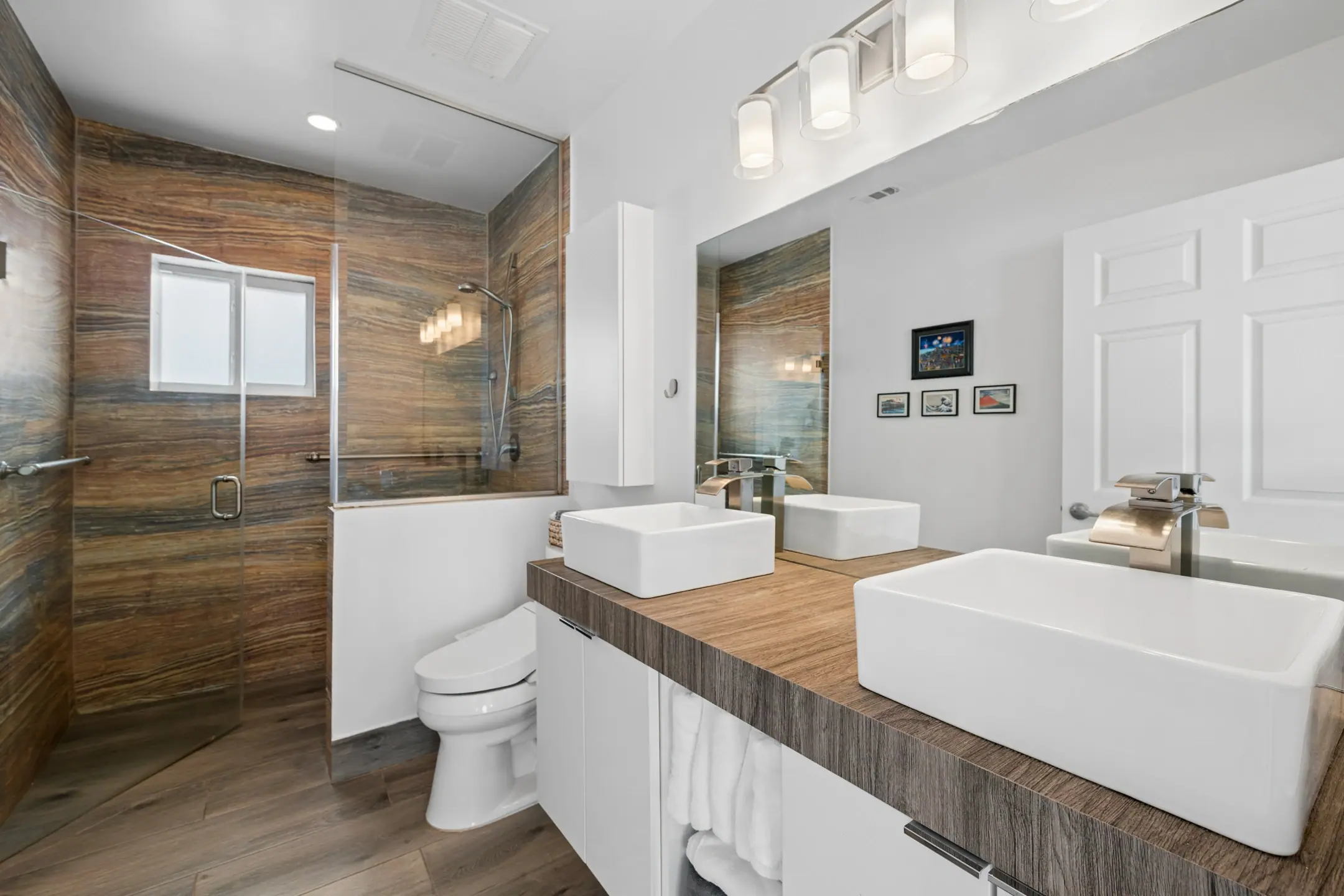 Bathroom at the Shores Garden Bungalow