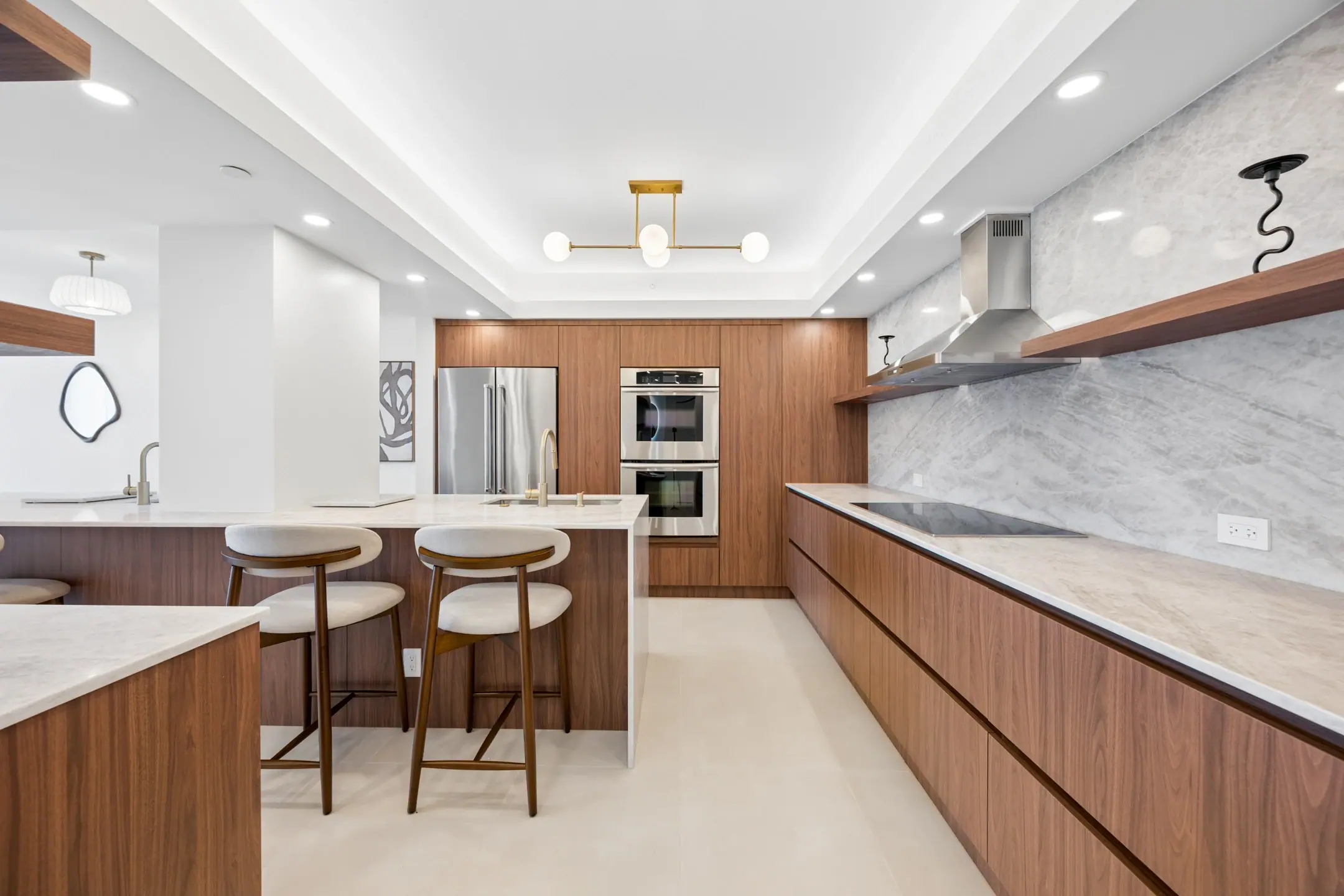 Kitchen at the Turnberry Tower Residence